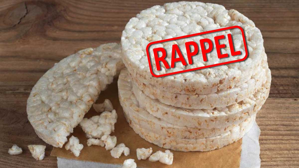 Rappel massif  ces galettes de riz vendues dans la France entière sont contaminées, méfiez-vous !